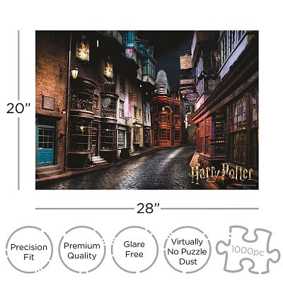 Puzzle Harry Potter Příčná ulička (1000 dílků)