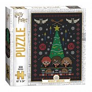 Harry Potter Puzzle Weasley Sweaters (550 dílků) - Vážně poškozený obal
