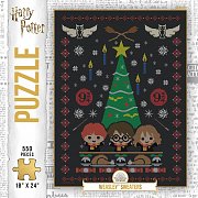 Harry Potter Puzzle Weasley Sweaters (550 dílků) - Vážně poškozený obal