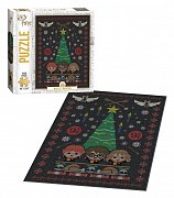 Harry Potter Puzzle Weasley Sweaters (550 dílků) - Vážně poškozený obal