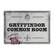 Harry Potter Cínová cedule, Common Room 21 x 15 cm