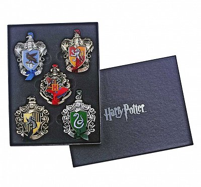 Harry Potter ozdoby na stromeček Hogwarts 5-Pack