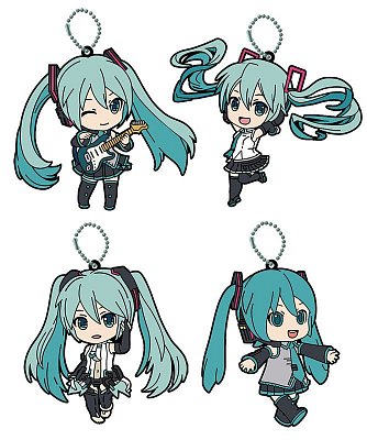 Hatsune Miku Nendoroid Plus Rubber Charms 6 cm Assortment (4)
