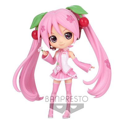 Minifigurka Hatsune Miku Q Posket Sakura Miku Ver. A 14 cm