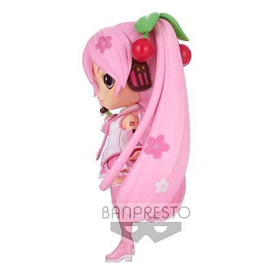 Minifigurka Hatsune Miku Q Posket Sakura Miku Ver. A 14 cm