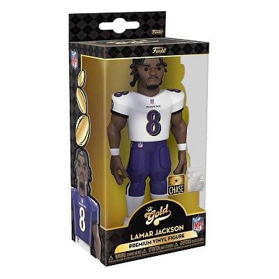 Ravens Vinyl Gold Figurky 13 cm Lamar Jackson Sortiment (6)