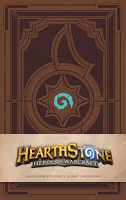 Hearthstone: Heroes of Warcraft Hardcover Ruled Journal Logo