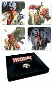 Hellboy Coaster Set Mignolas Classic Watercolors