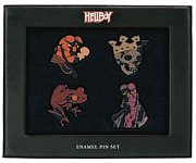 Hellboy Pin Badges 4-Pack