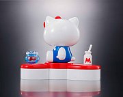 Hello Kitty Chogokin Diecast Action Figure Hello Kitty 45th Anniversary 6 cm