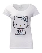 Hello Kitty Ladies T-Shirt Embroidery Details