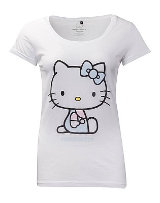 Hello Kitty Ladies T-Shirt Embroidery Details