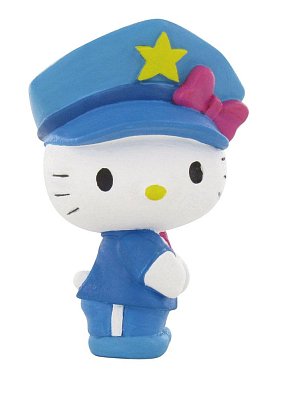 Hello Kitty Mini Figure Hello Kitty Police 6 cm