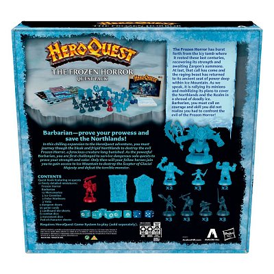 Rozšíření deskové hry HeroQuest The Frozen Horror Quest Pack anglicky