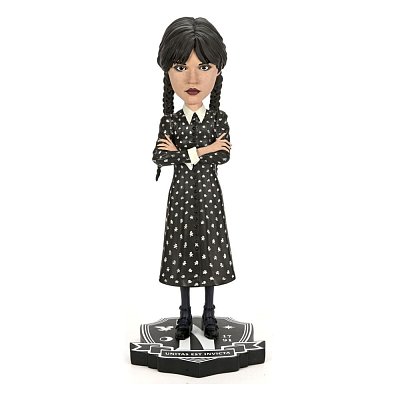  Hlavový třepačník Bobble-Head Wednesday Addams o výšce 21 cm