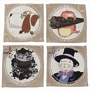 Howl\'s Moving Castle Coaster 4-Pack Characters