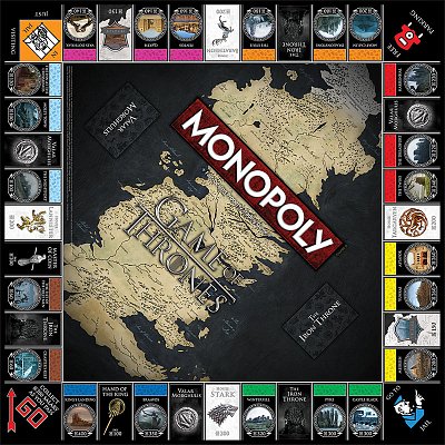 Hra o trůny Monopoly Collectors Edition *Stolní hra v angličtině*