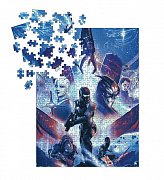 Hrdinové skládačky Mass Effect (1000 dílků) - Poškozený obal