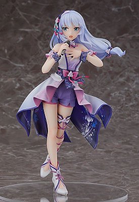 Idolmaster Million Live! PVC Statue 1/8 Tsumugi Shiraishi Fumidashita Yume e no Ippo Ver. 20 cm