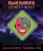 Iron Maiden Legacy of the Beast Pin Badge Cyborg Eddie