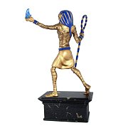 Iron Maiden Legacy of the Beast PVC Statue 1/10 Powerslave Eddie Golden Idol 30 cm --- DAMAGED PACKAGING