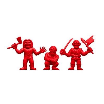 Iron Maiden MUSCLE Figures 3-Pack (Red) 4 cm