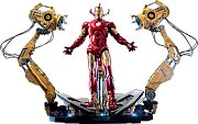 Iron Man 2 Action Figure 1/6 Neon Tech Iron Man with Suit-Up Gantry 32 cm