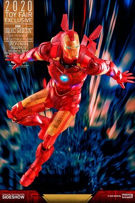 Iron Man 2 MM Action Figure 1/6 Iron Man Mark IV (Holographic Version) 2020 Toy Fair Exclusive 30 cm