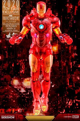 Iron Man 2 MM Action Figure 1/6 Iron Man Mark IV (Holographic Version) 2020 Toy Fair Exclusive 30 cm