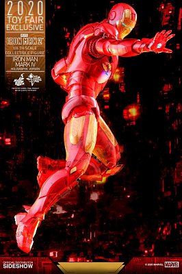 Iron Man 2 MM Action Figure 1/6 Iron Man Mark IV (Holographic Version) 2020 Toy Fair Exclusive 30 cm