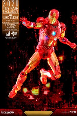 Iron Man 2 MM Action Figure 1/6 Iron Man Mark IV (Holographic Version) 2020 Toy Fair Exclusive 30 cm