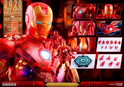 Iron Man 2 MM Action Figure 1/6 Iron Man Mark IV (Holographic Version) 2020 Toy Fair Exclusive 30 cm