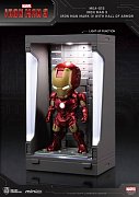 Iron Man 3 Mini Egg Attack Action Figure Hall of Armor Iron Man Mark IV 8 cm