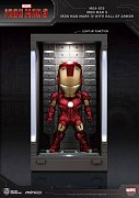 Iron Man 3 Mini Egg Attack Action Figure Hall of Armor Iron Man Mark IV 8 cm