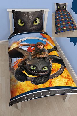 Jak vycvičit draka (How to Train Your Dragon) Oboustranné povlečení Bezzubka