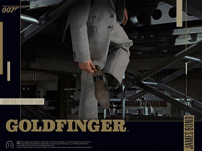 James Bond Goldfinger Collector Figure Series Action Figure 1/6 James Bond (Grey Suit) 30 cm