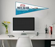 Jaws Felt Pennant Amity Island