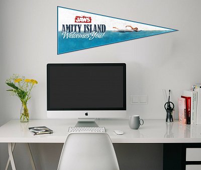 Jaws Felt Pennant Amity Island