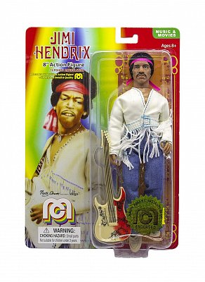 Jimi Hendrix Action Figure Woodstock Flocked 20 cm