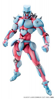 JoJo\'s Bizarre Adventure Super Action Action Figure Chozokado (Crazy Diamond) 16 cm