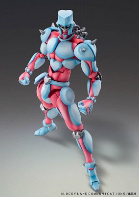 JoJo\'s Bizarre Adventure Super Action Action Figure Chozokado (Crazy Diamond) 16 cm