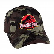 Jurassic Park Baseball Cap Camouflage Logo
