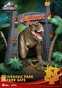 Jurský park D-Stage PVC Diorama Park Gate 15 cm