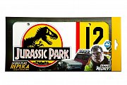 Jurassic Park Replica 1/1 Dennis Nedry License Plate