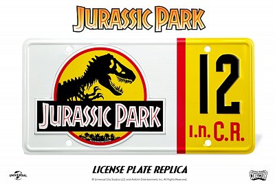 Jurassic Park Replica 1/1 Dennis Nedry License Plate