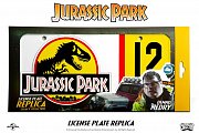 Jurassic Park Replica 1/1 Dennis Nedry License Plate