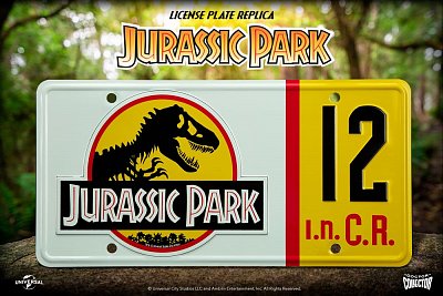 Jurassic Park Replica 1/1 Dennis Nedry License Plate