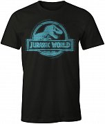 Jurassic Park T-Shirt Blue Logo