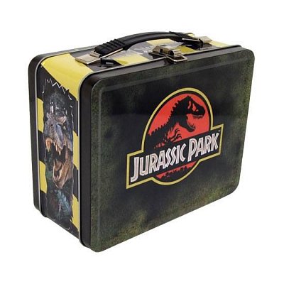 Jurassic Park Tin Tote Logo
