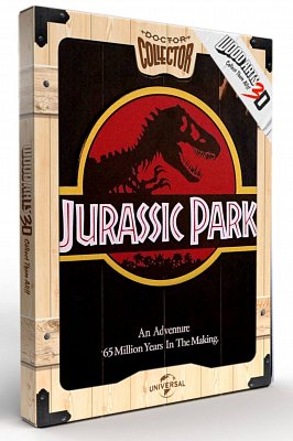 Jurassic Park WoodArts 3D dřevěný plakát Logo 30 x 40 cm
